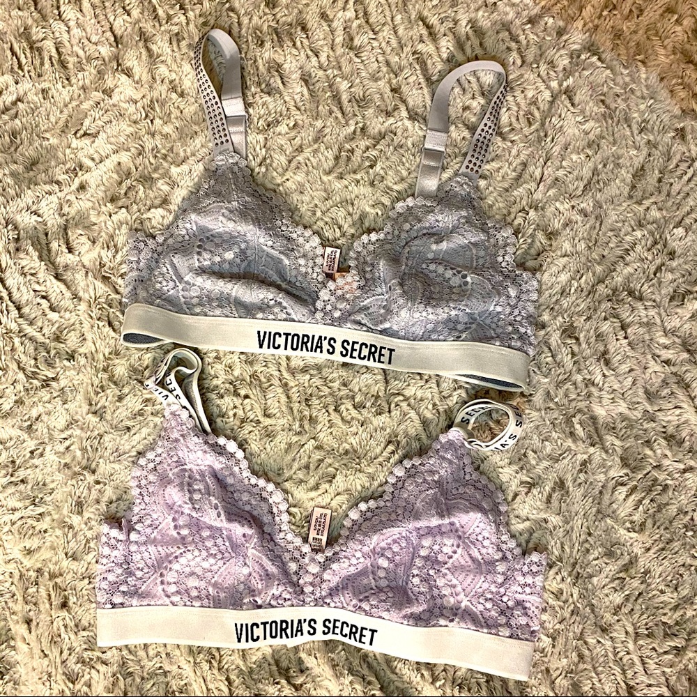 Two Lace Victoria Secret Bras